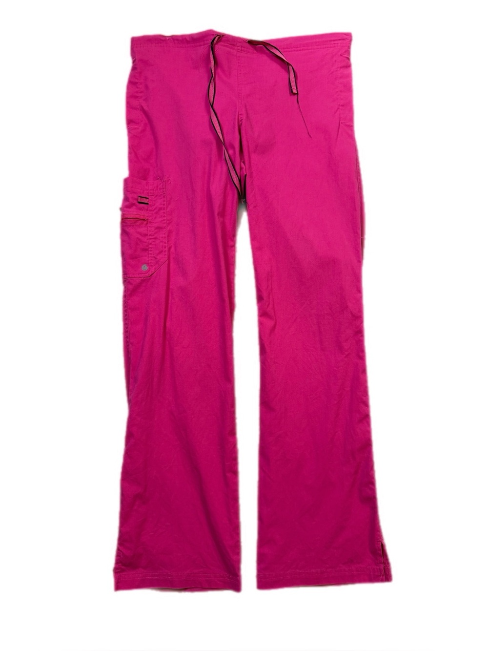 Life is Peachy Pink scrub pants Medium tall - Picture 4 of 9